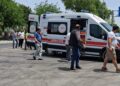 İncirliova’da yine Karabağ kavşağı, yine kaza (1)