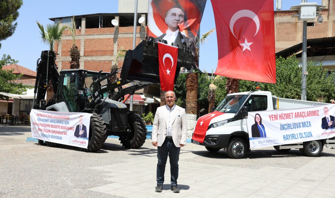 İncirliova Belediye Başkanı Aytekin Kaya, Aydın Büyükşehir Belediye Başkanı Özlem