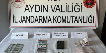 Kaçak göçmenler Germencik’te yakalandı