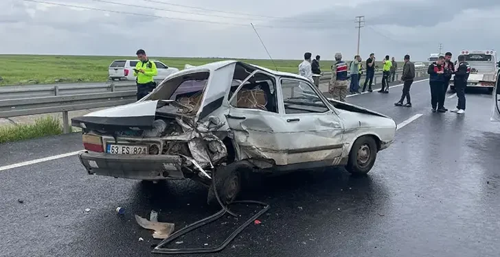 Karayolunda korkunç kaza 2 ölü (1)