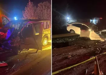 Katliam gibi kaza 3 ölü, 2 yaralı