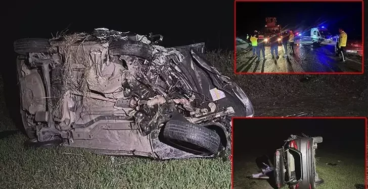 Katliam gibi kaza 5 ölü, 1 yaralı