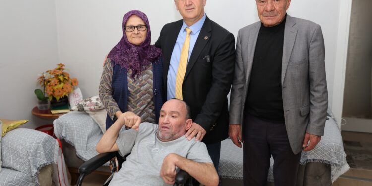 Kaya engelli İskender’in isteğini yerine getirdi (1)