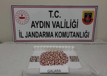 Koçarlı’da kutudan uyuşturucu çıktı