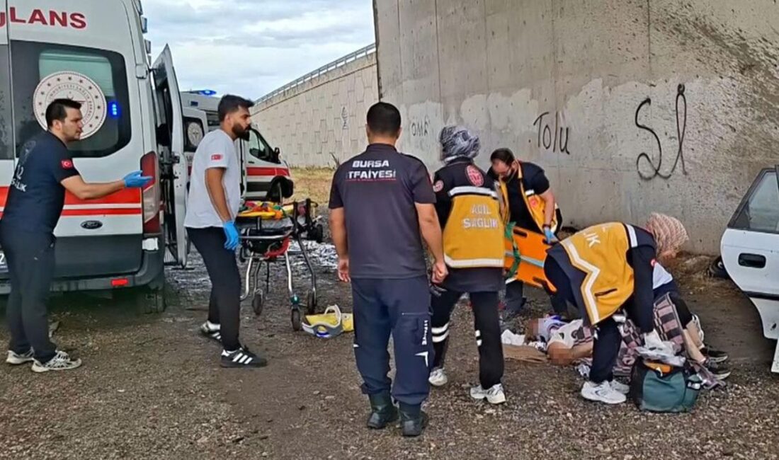 Köprülü kavşakta feci kaza: 3 ölü, 2 ağır yaralı Bursa'nın Nilüfer ilçesinde kontrolden çıkan araç, köprülü kavşağın beton duvarına