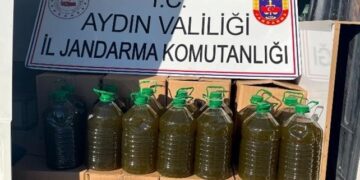 Köşk’te 500 kilo sahte zeytinyağı yakalandı (2)