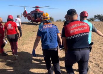 Kuşadası’nda Yelken Kanat düştü; 1 yaralı