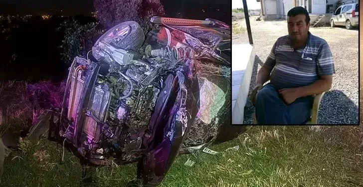 Mahalle muhtarı kazada öldü