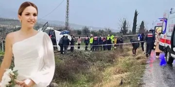 Memurları taşıyan midibüs devrildi 1 ölü, 25 yaralı