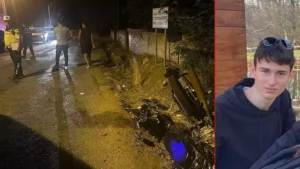 Motosiklet ile elektrikli bisiklet çarpıştı 1 ölü, 1 yaralı