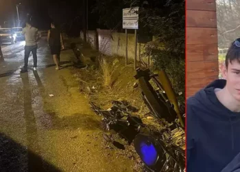 Motosiklet ile elektrikli bisiklet çarpıştı 1 ölü, 1 yaralı