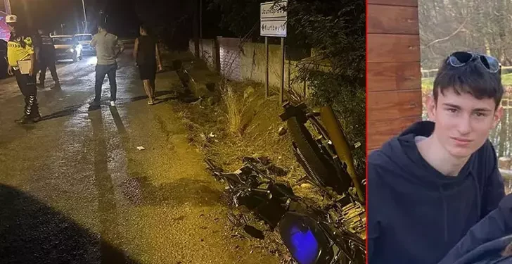 Motosiklet ile elektrikli bisiklet çarpıştı 1 ölü, 1 yaralı