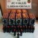 Aydın’da 550 litre sahte nar ekşisi ele geçirildi