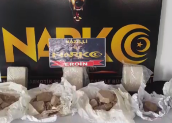 Nazilli’de 3 kilogram eroinle yakalandı