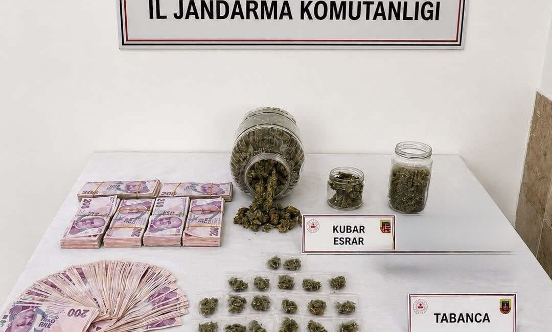 Nazilli’de uyuşturucu alışverişine suçüstü: 2 tutuklama Aydın’ın Nazilli ilçesinde jandarma ekiplerinin uyuşturucu ticaretine yönelik yürüttüğü çalışma