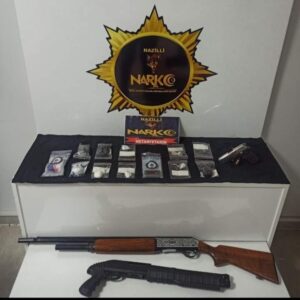 Nazilli’de uyuşturucu operasyonu: 2 tutuklama