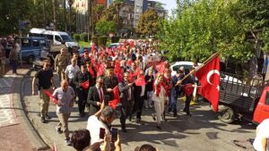 Aydın’ın Nazilli ilçesinin düşman işgalinden kurtuluşunun 102 yılı coşku içinde