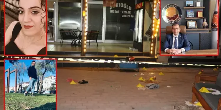 Oda Başkanı, kadın personeli ile arkadaşını öldürdü