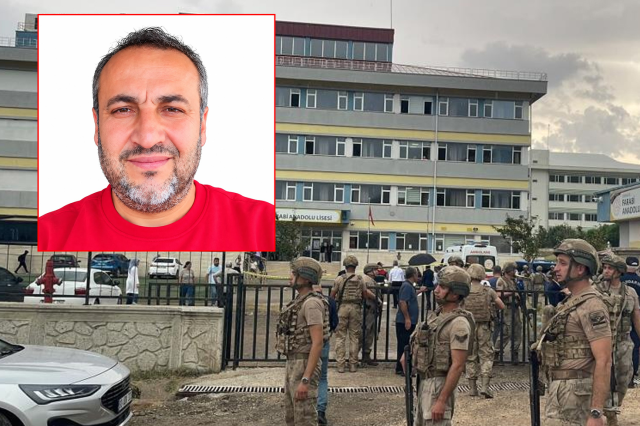Okul bahçesinde öğretmeni vurdu Osmaniye'nin merkeze bağlı Çardak köyünde bulunan Farabi Anadolu Lisesi'nin bahçesinde