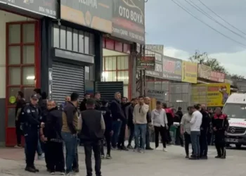 Oto boyama atölyesine pompalı saldırı 12 yaralı