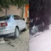 Otomobil, kahvehaneye girdi 1 ölü, 2 yaralı