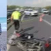 Otomobile çarpan motosikletin sürücüsü öldü