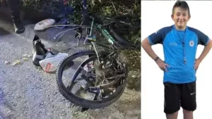 Otomobilin çarptığı bisikletli Ahmet öldü Otomobilin çarptığı bisikletli Ahmet öldü
