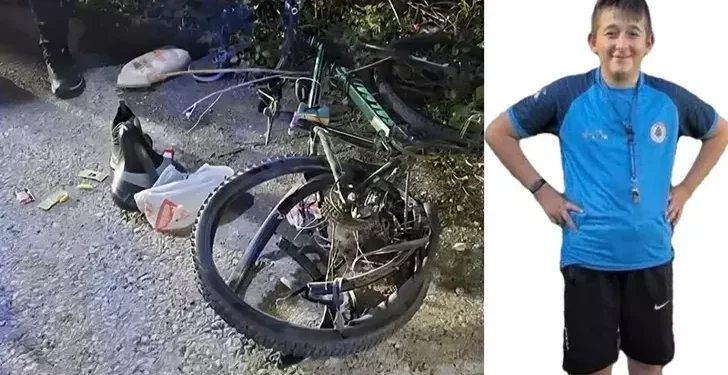Otomobilin çarptığı bisikletli Ahmet öldü