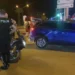 Otomobille çarpışan motosikletteki 2 polis yaralandı