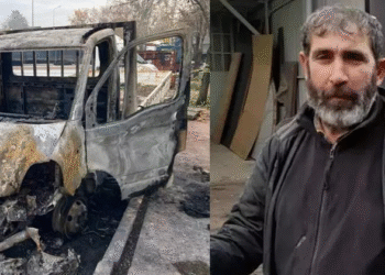 Park halindeki hurda araçta çıkan yangın can aldı