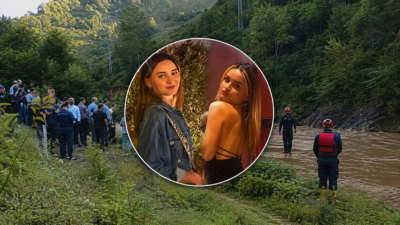 Giresun’un Görele ilçesinde piknik yapan aile, aniden taşan Zıva Deresi’nin