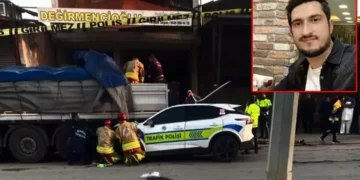 Polis aracı TIR’a çarptı 1 şehit 1 yaralı