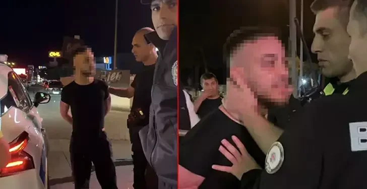 Polise direnip hakaret eden alkollü sürücü tutuklandı