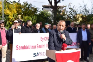 Sandıklı’da altyapı krizi CHP’ye tepki büyüyor