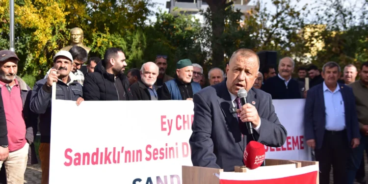 Sandıklı’da altyapı krizi CHP’ye tepki büyüyor