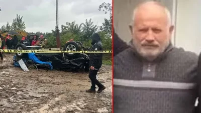 Kocaeli'nin Başiskele ilçesinde, 2 gündür etkili olan sağanak ve fırtına