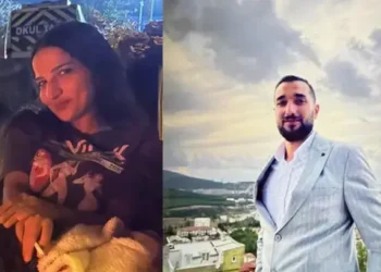 Sevgilisinin başına taşla vurup iple boğdu