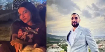 Sevgilisinin başına taşla vurup iple boğdu