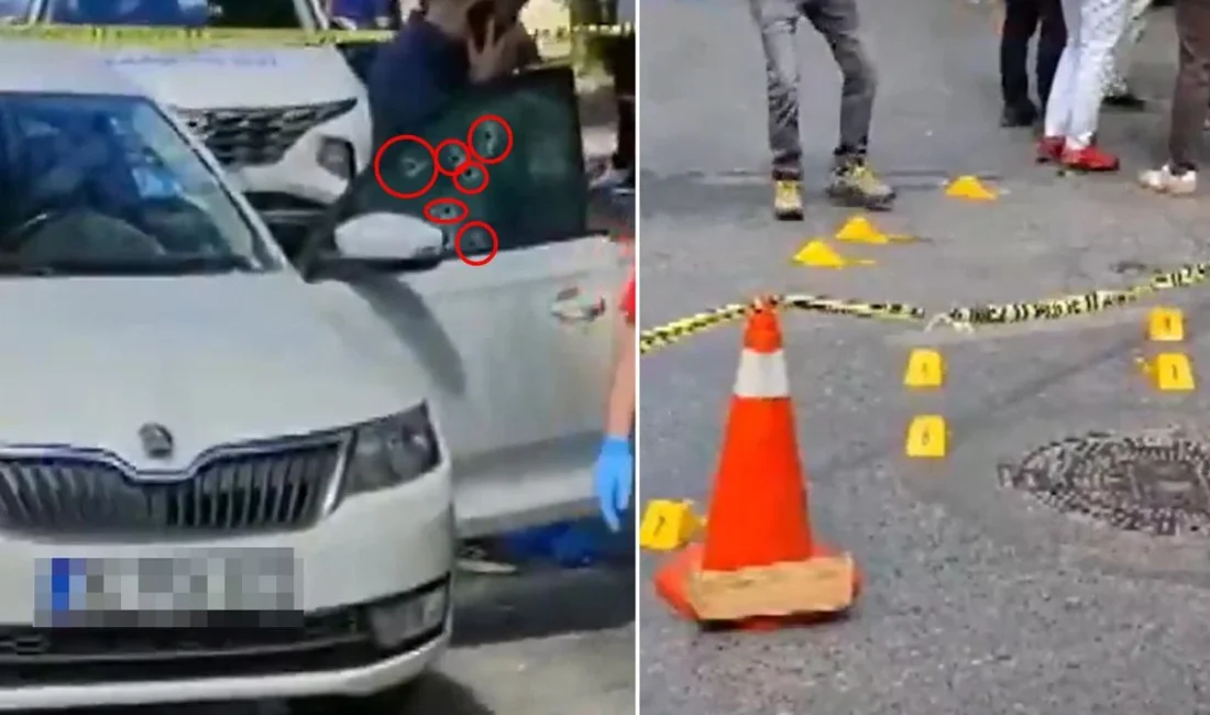 Seyir halindeki otomobilde infaz ettiler İstanbul Çekmeköy'de seyir halindeki otomobile kimliği belirsiz kişi veya kişilerce