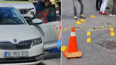 Seyir halindeki otomobilde infaz ettiler İstanbul Çekmeköy'de seyir halindeki otomobile kimliği belirsiz kişi veya kişilerce