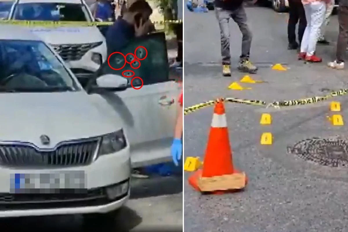 Seyir halindeki otomobilde infaz ettiler Seyir halindeki otomobilde infaz ettiler