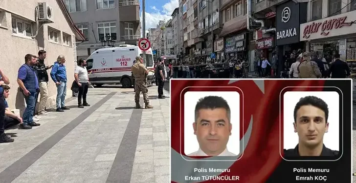 Silahlı kavga ihbarına giden polislere ateş açıldı 2 şehit