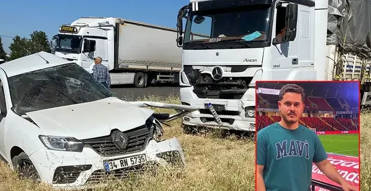 Sınav yolunda kaza; 19 yaşındaki Fatih öldü