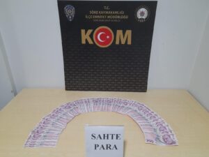 Söke Otogarında üzerinden sahte 21 bin TL ile yakalandı