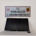 Söke’de çaldığı televizyonla birlikte yakalandı (1)