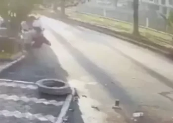 Söke'de polise çarpıp sosyal medyada paylaştı