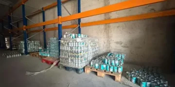 Söke’de tarihi geçmiş ürün deposuna baskın