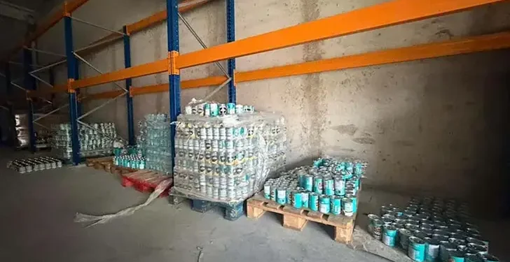 Söke’de tarihi geçmiş ürün deposuna baskın