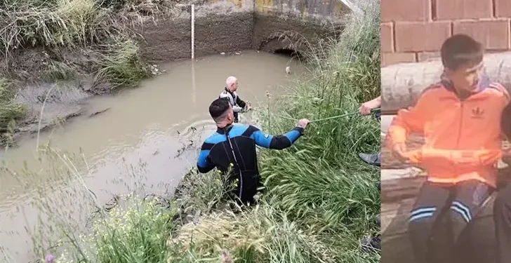 Sulama kanalında boğuldu