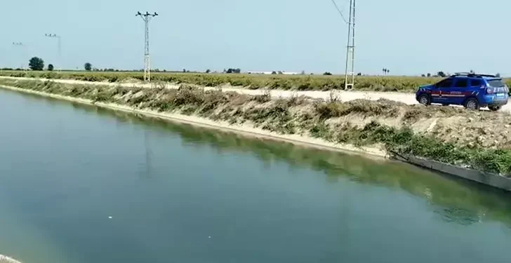 Sulama kanalında cesedi bulundu